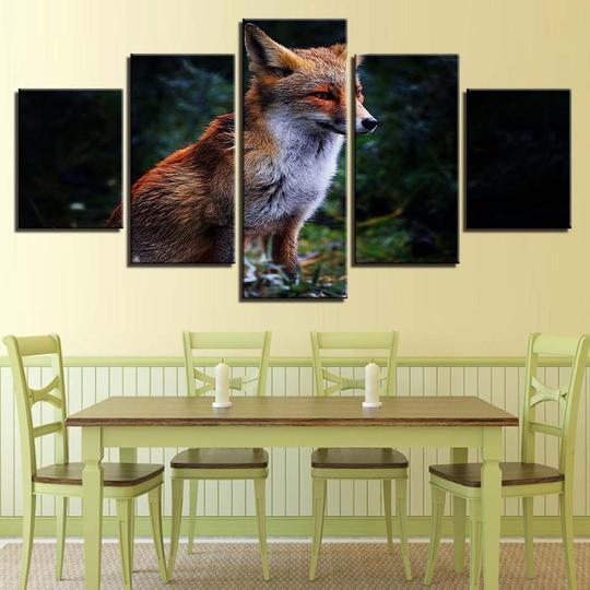 Fox In The Forest – Aniaml Canvas Wall Art