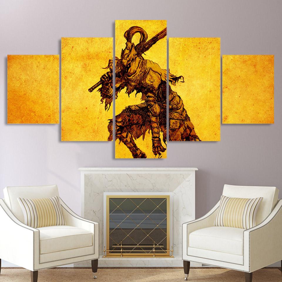 Framed Comic Fighter – Gaming Canvas Wall Art