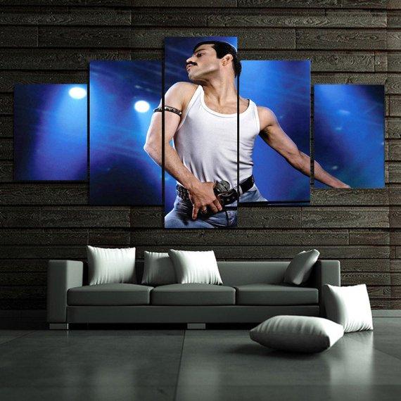 Freddie Mercury – Famous Person Canvas Wall Art