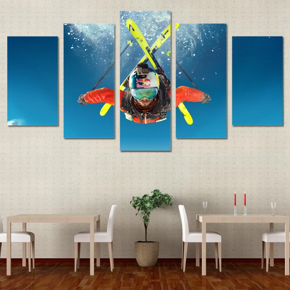 Freestyle Skiing – Sport Canvas Wall Art