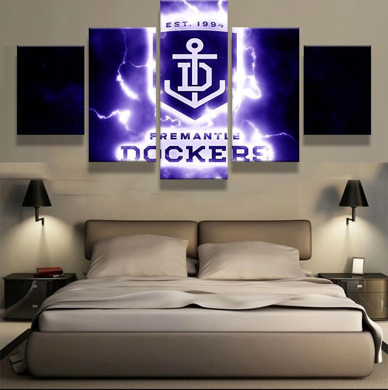 Fremantle Dockers Football Club Fans Art – Sport Canvas Wall Art