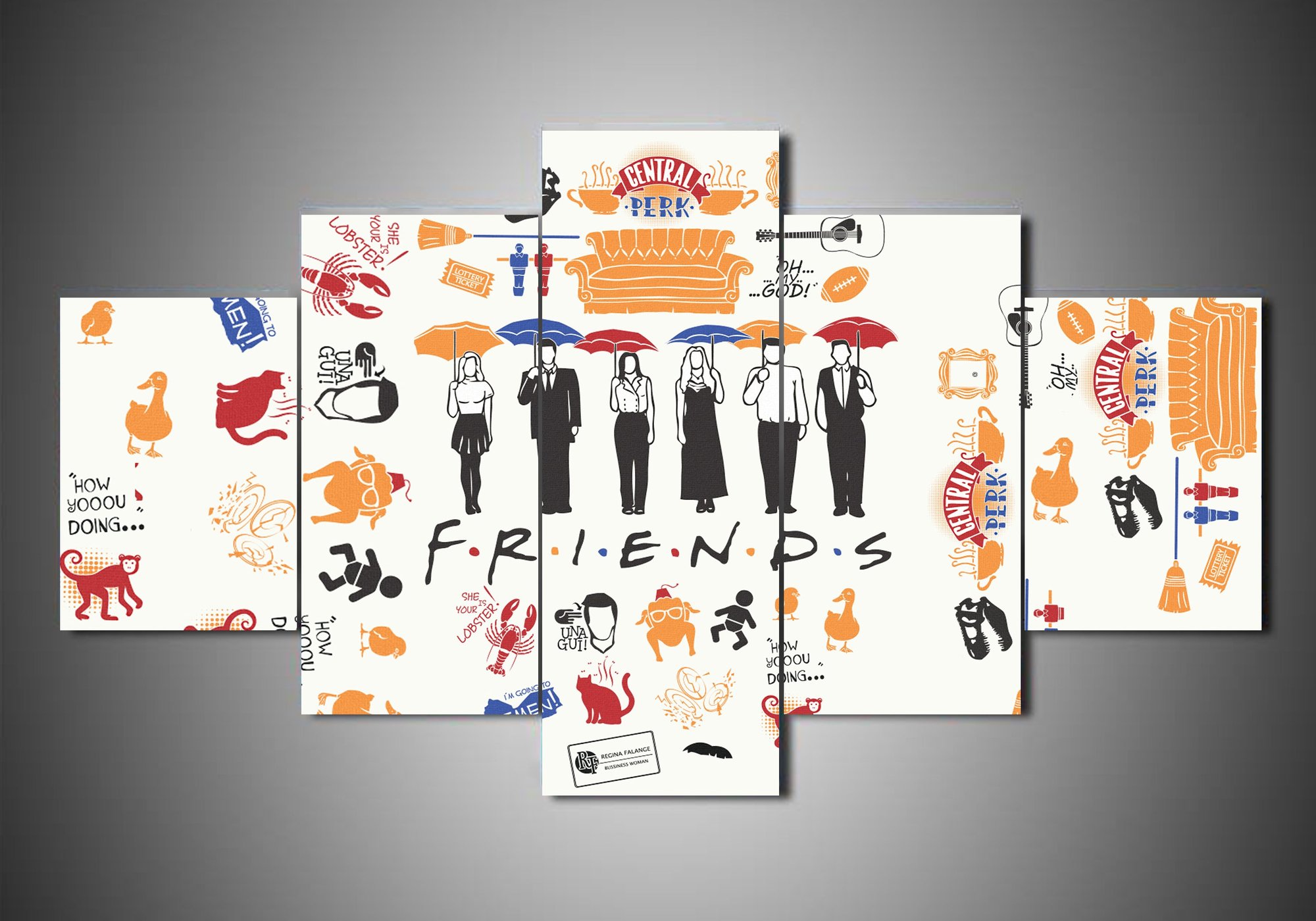 Friends 1 – Music Canvas Wall Art