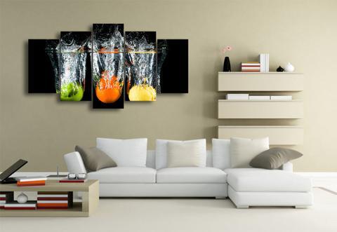 Fruit Fell Into The Cup – Nature Canvas Wall Art