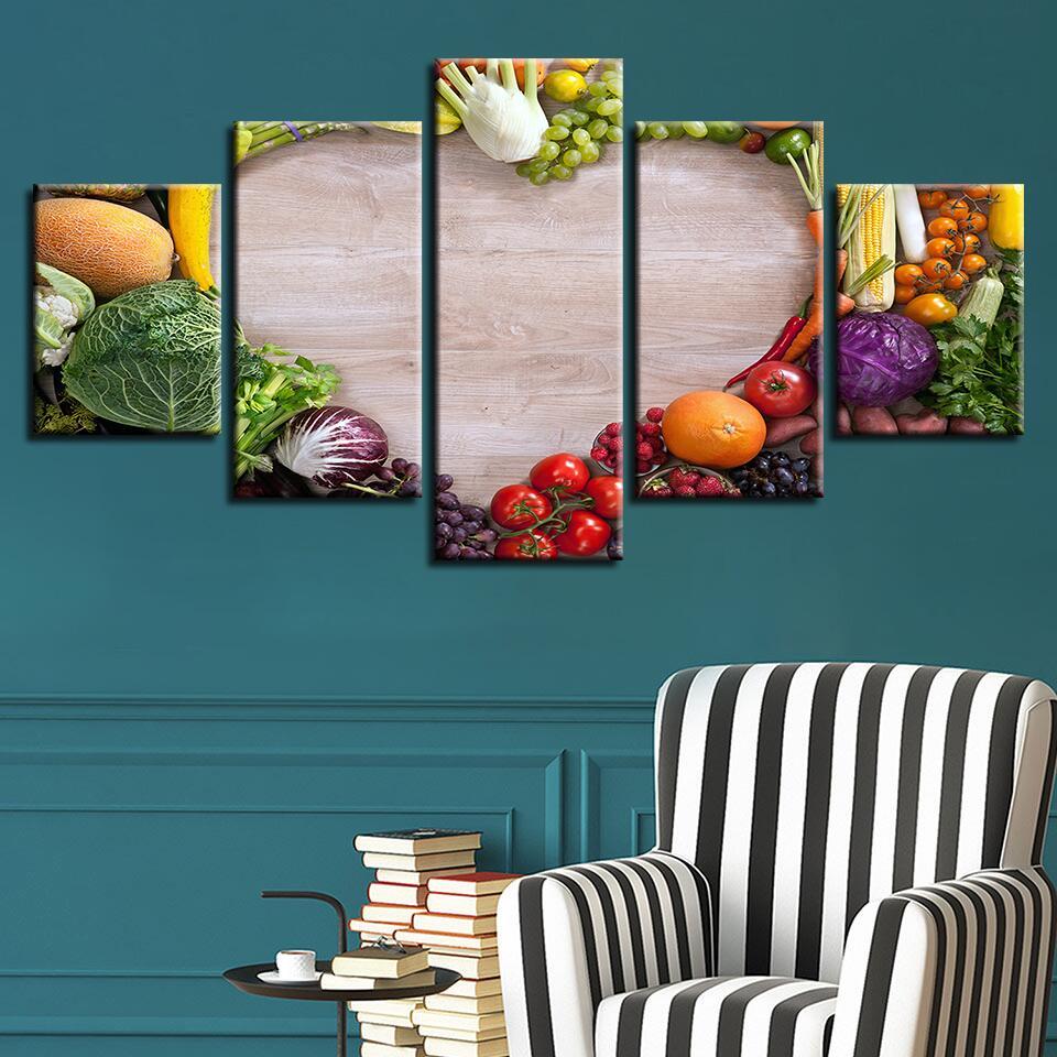 Fruit Milk 3 – Kitchen Canvas Wall Art