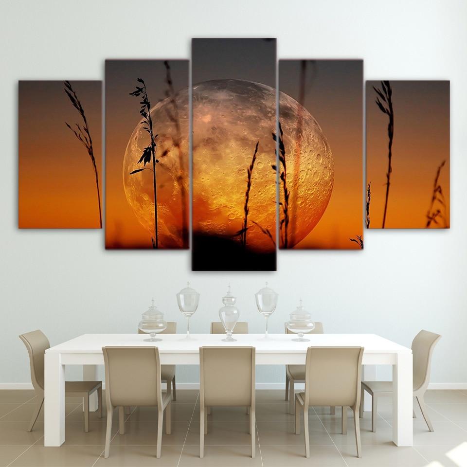 Full Moon 02 – Space Canvas Wall Art
