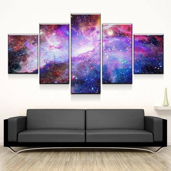 Galaxy Nebula Space – Canvas Wall Art