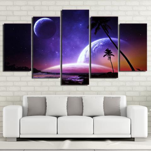 Galaxy Worlds – Nature Canvas Wall Art