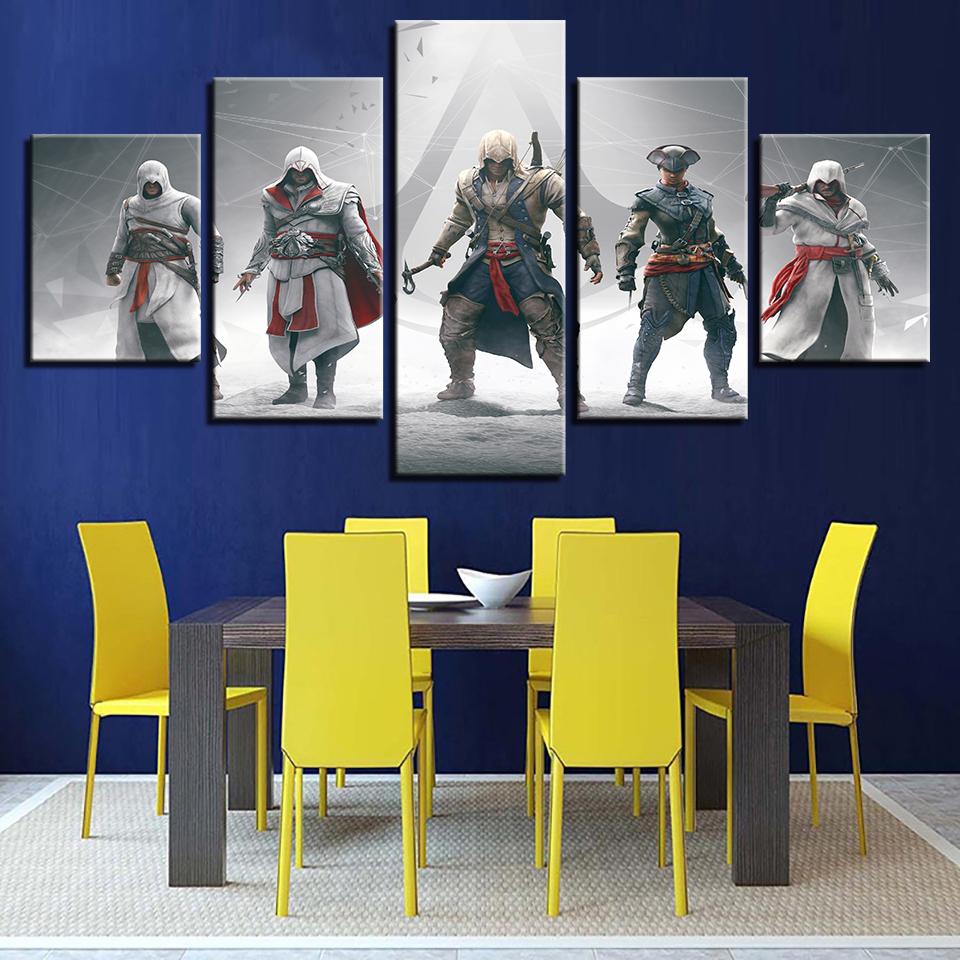Game Assassins Creed Soldiers – Gaming Canvas Wall Art