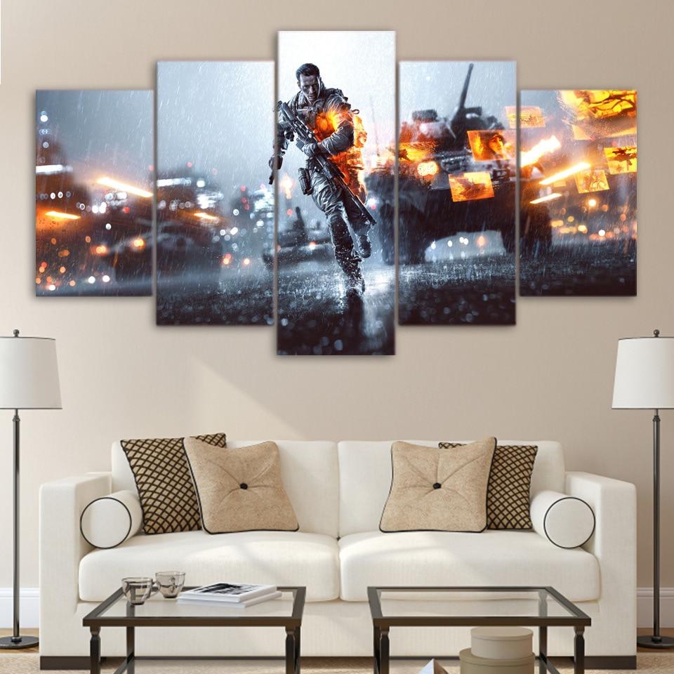 Game Battlefield 01 – Gaming Canvas Wall Art