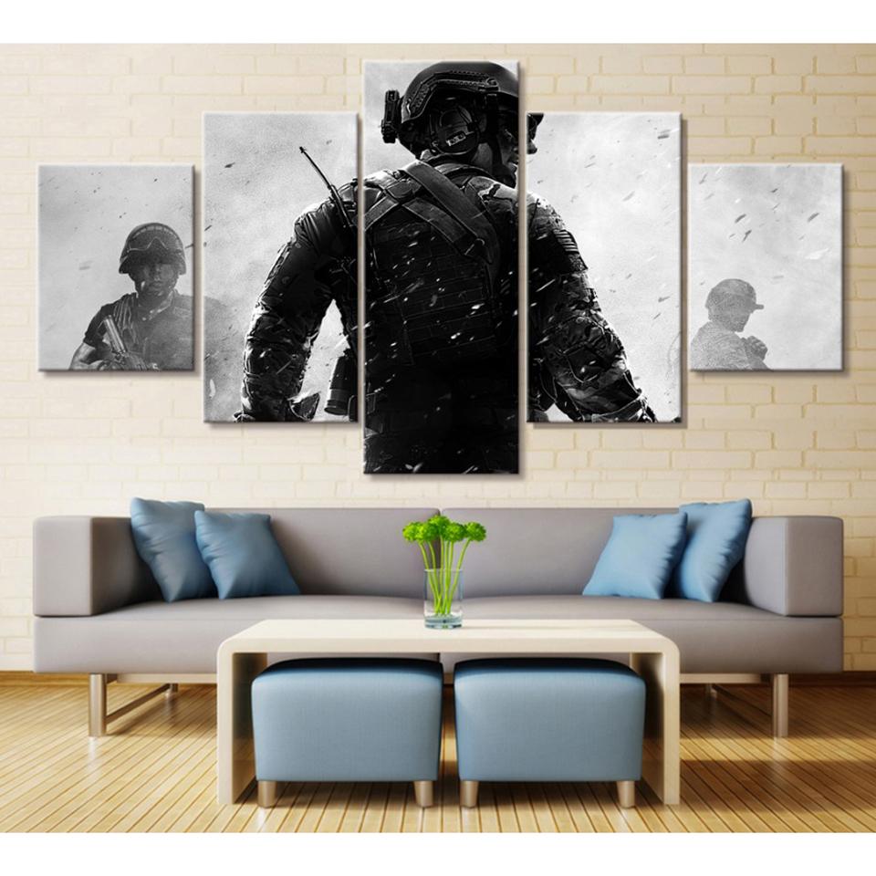 Game Cross-Country Soldier – Gaming Canvas Wall Art