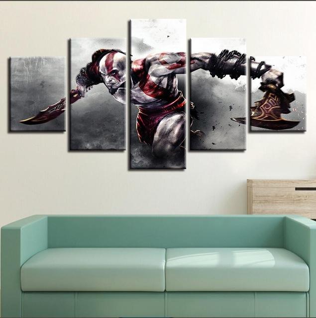 Game God Of War – Gaming Canvas Wall Art