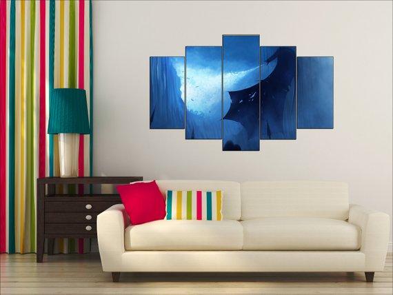 Game Of Throne Dragon – Movie Canvas Wall Art
