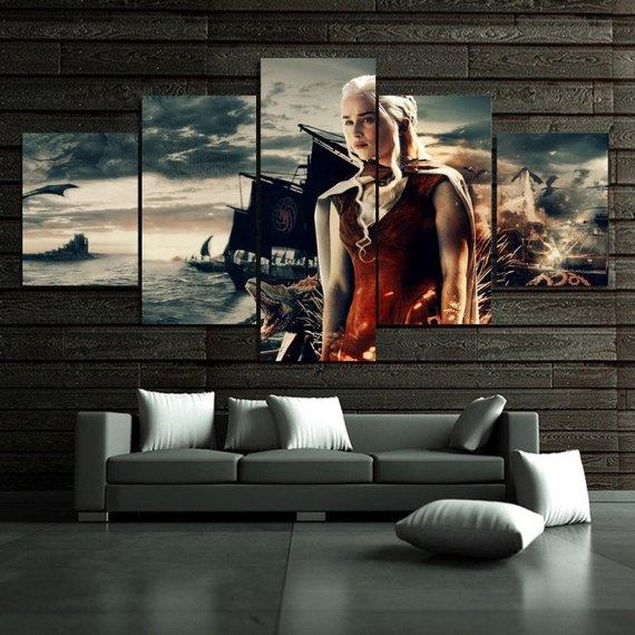 Game Of Thrones 02 – Movie Canvas Wall Art