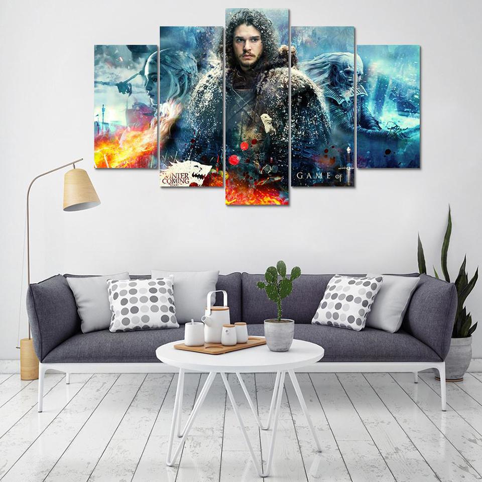 Game Of Thrones 73 – Movie Canvas Wall Art