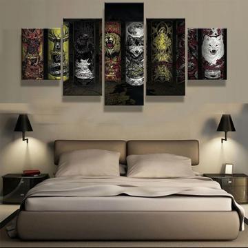 Game Of Thrones Great Houses 1 – Movie Canvas Wall Art