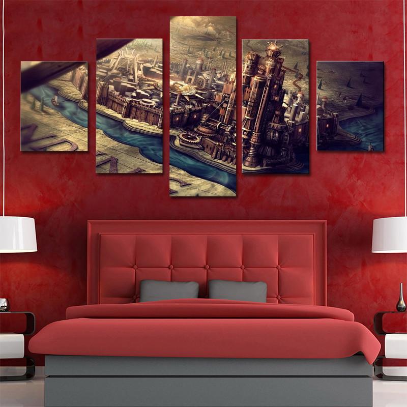 Game Of Thrones Opening – Movie Canvas Wall Art