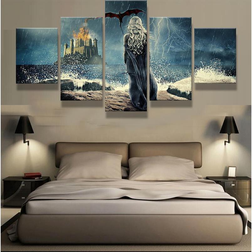 Game Of Thrones Tagaryen 1 – Movie Canvas Wall Art