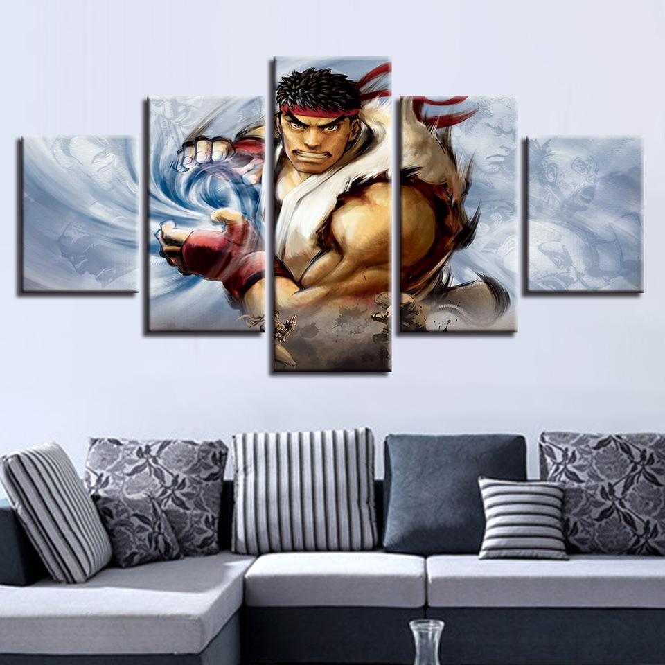 Game Street Fighter – Gaming Canvas Wall Art