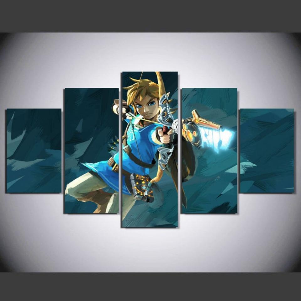 Game The Legend Of Zelda 23 – Gaming Canvas Wall Art