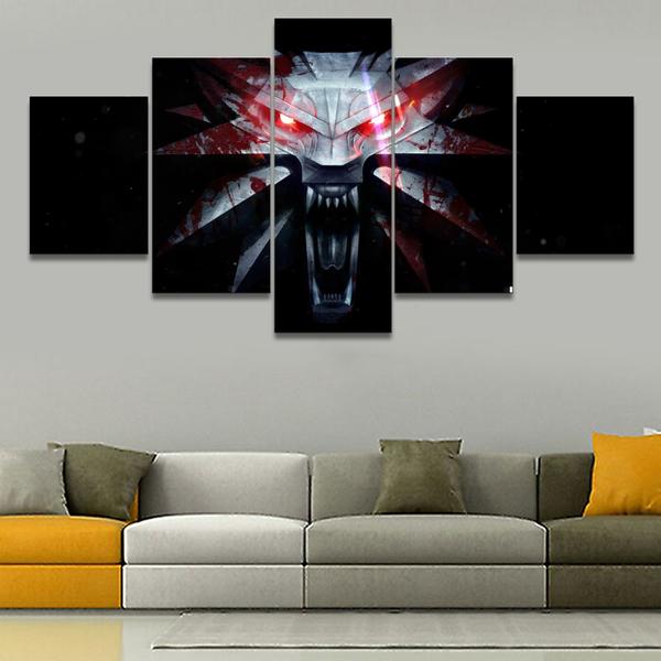 Game The Witcher 3 Wild Hunt Mark – Gaming Canvas Wall Art