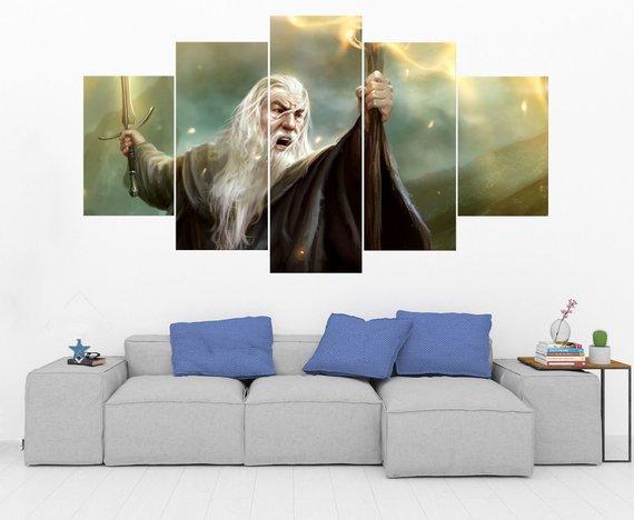 Gandalf Lord Of The Rings – Movie Canvas Wall Art
