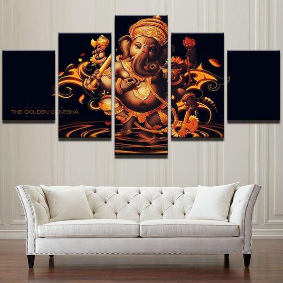 Ganesh Hindu – Religion Canvas Wall Art