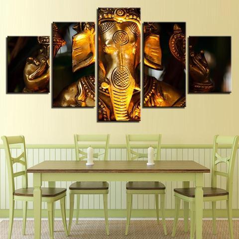 Ganesha Avighna – Religion Canvas Wall Art