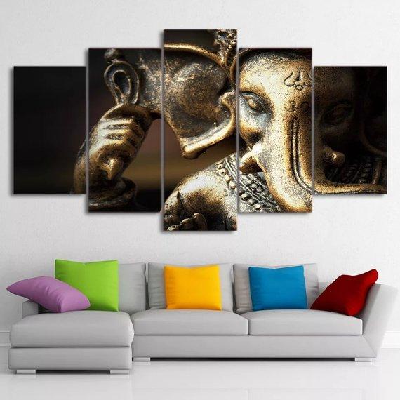 Ganesha Hindu 1 – Religion Canvas Wall Art