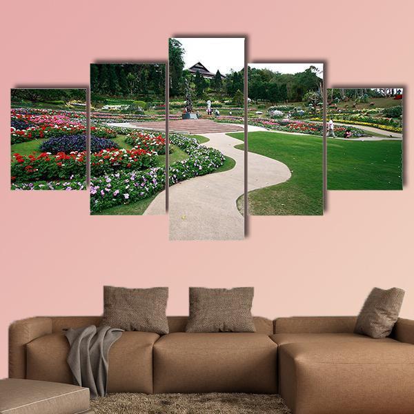 Garden Mae Fah Luang Chiang In Thailand – Nature Canvas Wall Art