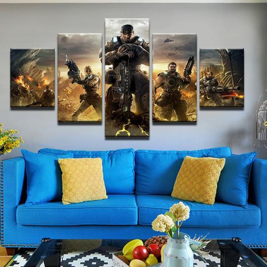 Gears Of War 4 – Movie Canvas Wall Art