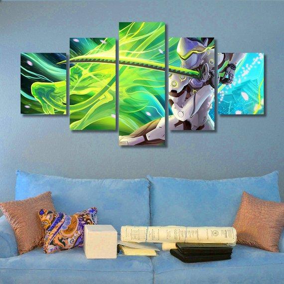 Genji Room – Gaming Canvas Wall Art