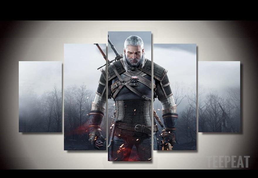 Geralt Of Rivia – Movie Canvas Wall Art