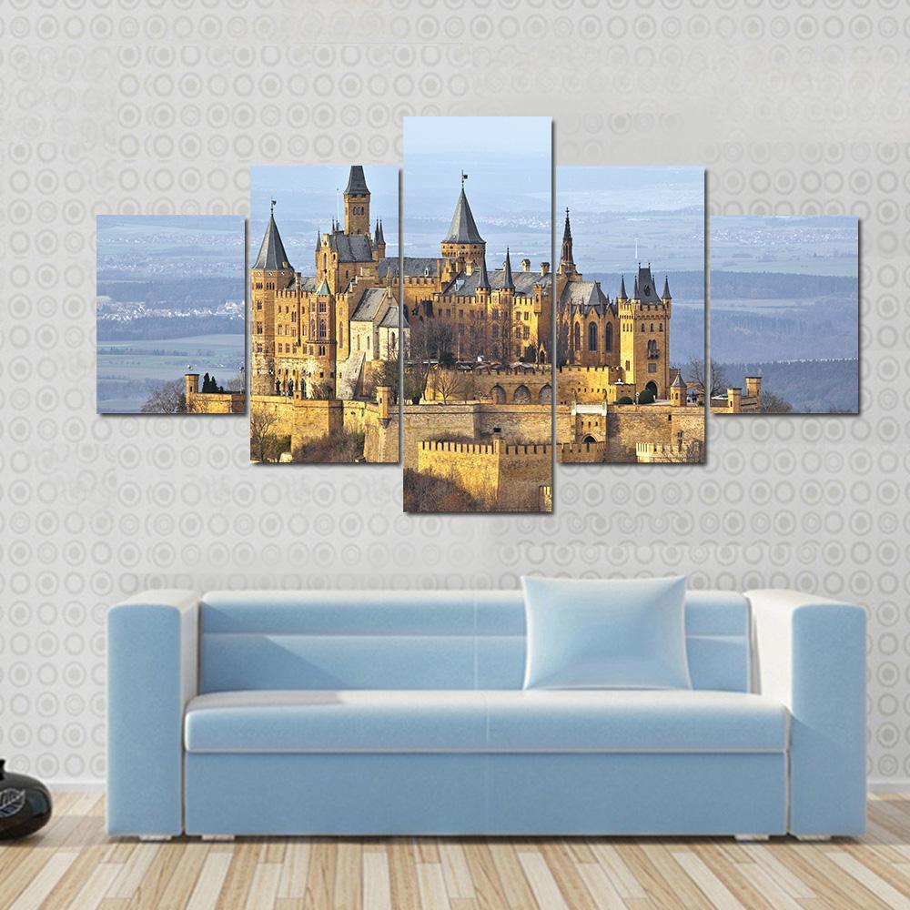 German Castle Hohenzollern – Nature Canvas Wall Art
