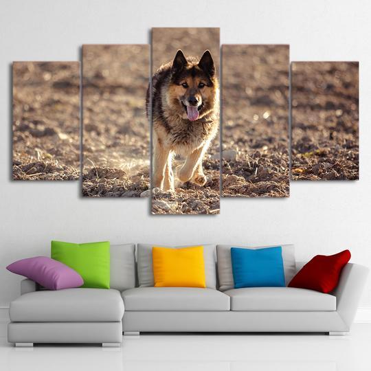 German Shepherd Dog 1 – Animal Canvas Wall Art