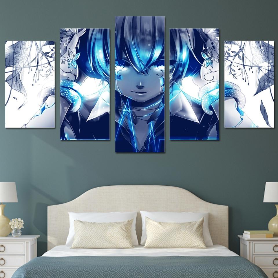 Girl Hatsune Miku Vocaloid – Music Canvas Wall Art