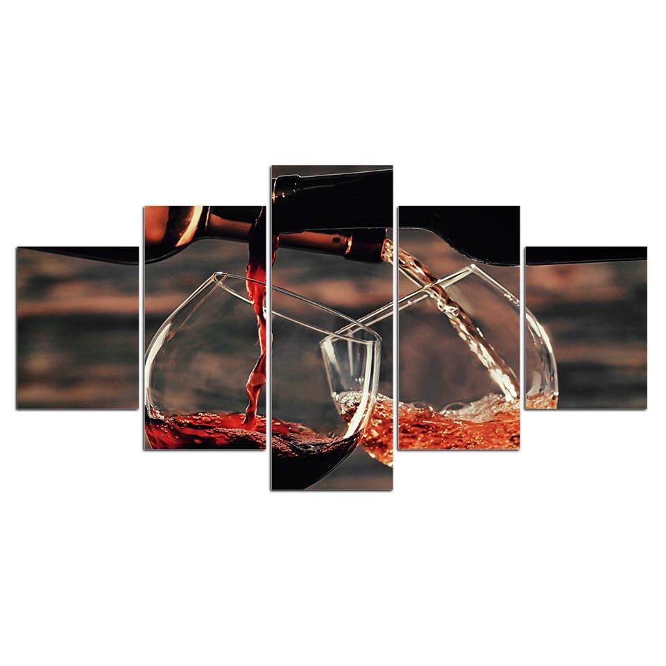 Glasses Wine Racks 01 – Wine Canvas Wall Art