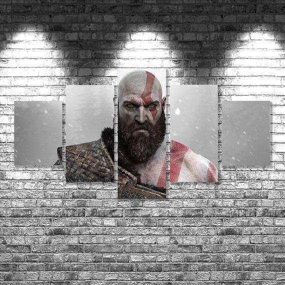 God Of War 02 – Gaming Canvas Wall Art