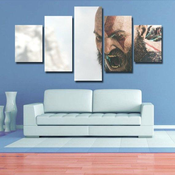 God Of War 11- Gaming Canvas Wall Art
