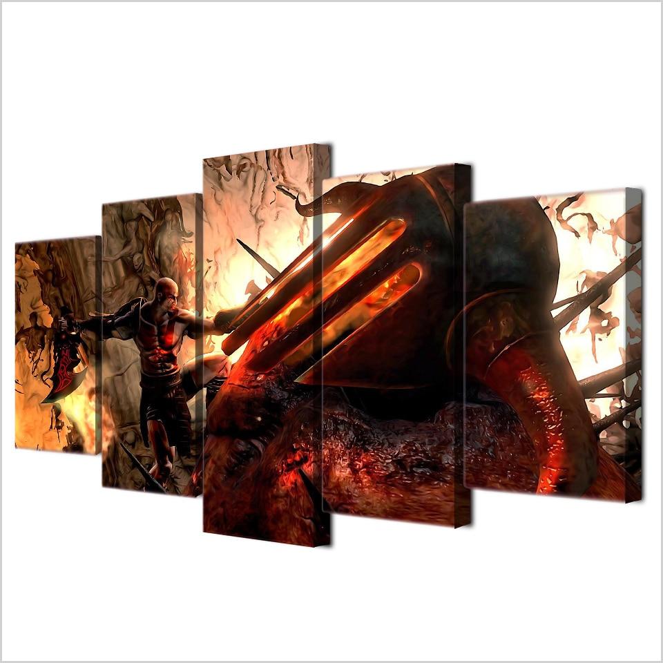 God Of War Kratos 02 – Gaming Canvas Wall Art