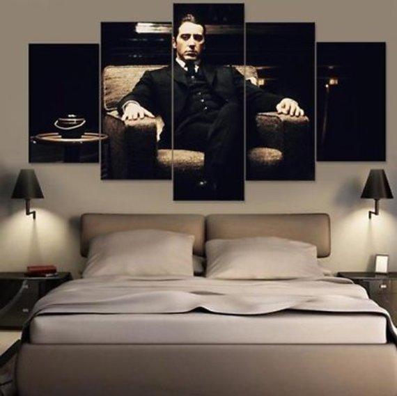 Godfather Michael Gangster 5 – Movie Canvas Wall Art