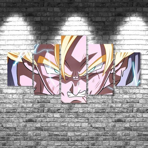 Goku 02 – Anime Canvas Wall Art