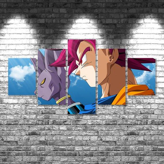 Goku 03 – Anime Canvas Wall Art