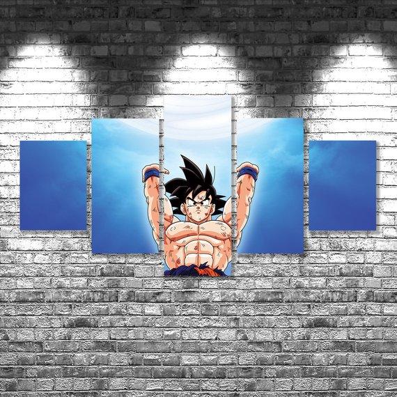 Goku 04 – Anime Canvas Wall Art