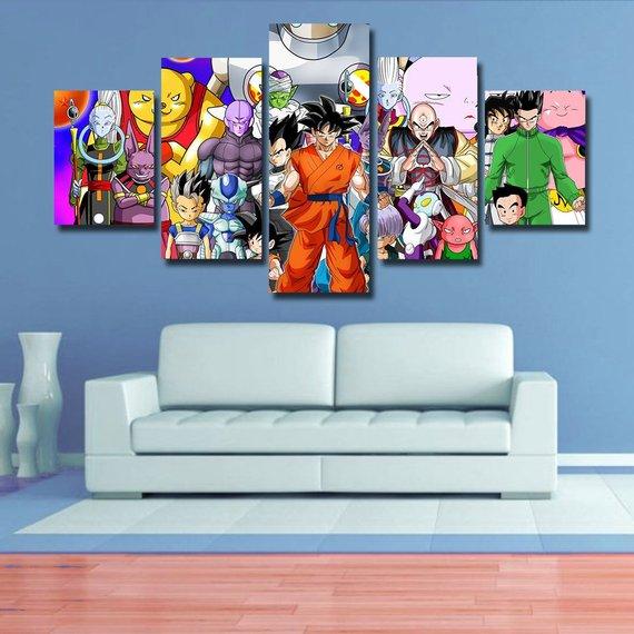 Goku 10 – Anime Canvas Wall Art