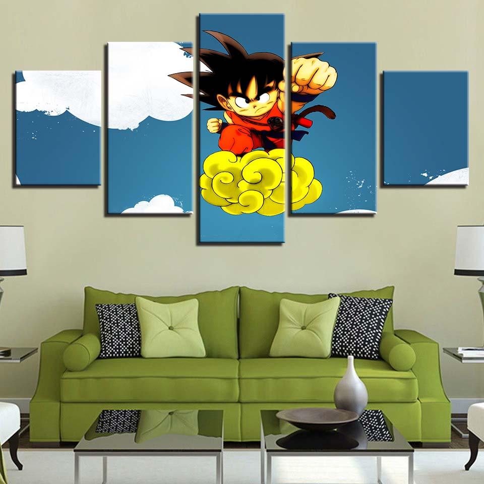 Goku Cute 01 – Anime Canvas Wall Art