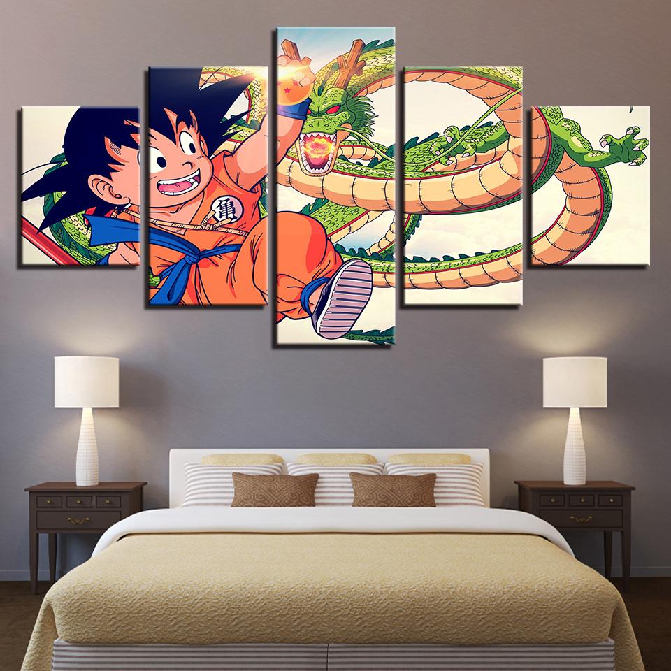 Goku Cute – Anime Canvas Wall Art