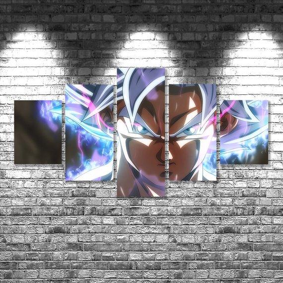 Goku Poster Set Goku Ultra Instinct – Anime Canvas Wall Art