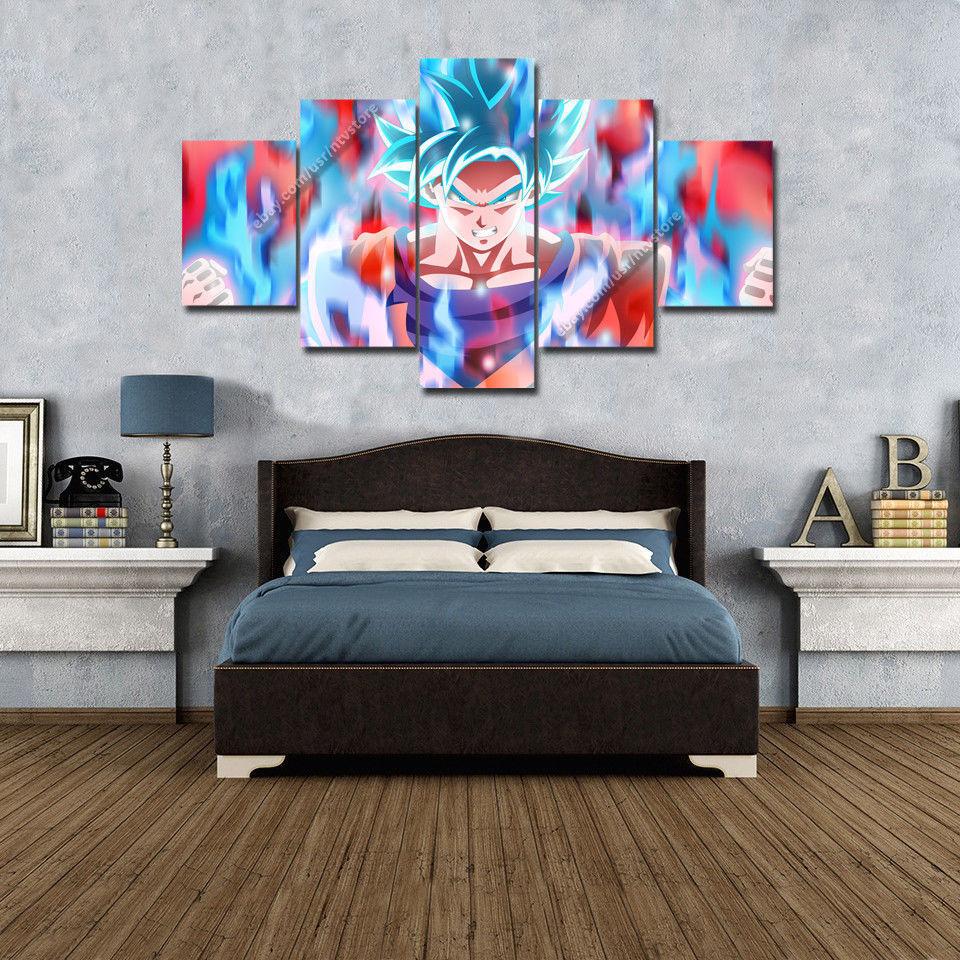 Goku Super Saiyan Dragon Ball – Anime Canvas Wall Art
