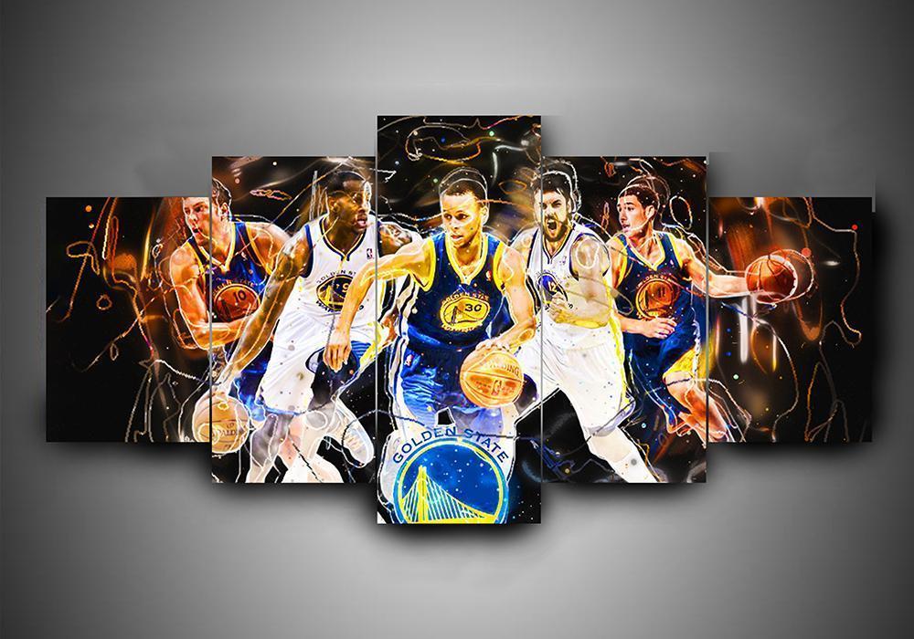 Golden State Warriors 3 – Sport Canvas Wall Art