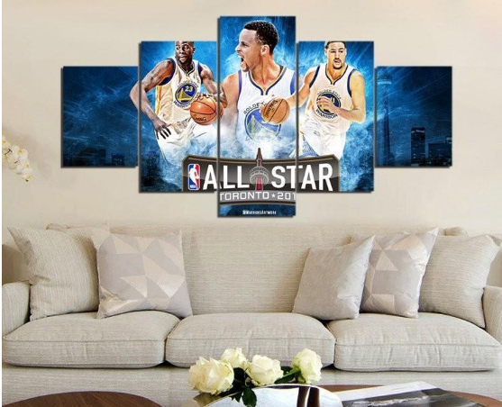 Golden State Warriors All Stars – Sport Canvas Wall Art